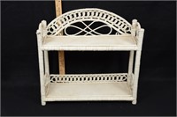 WICKER SHELF