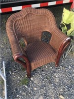 Wicker Arm Chair