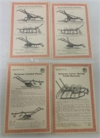 lot of 4 Syracuse Chilled Plow Brochure