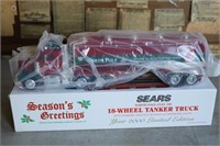 Season's Greetings Sears North Pole Tanker Truck