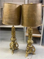 42in - Brass lamp - no shipping