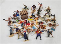 Mixed Lot Of Pirate Figures Safari Unimax & More