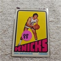 1972-73 Topps Basketball Dave DeBusschere