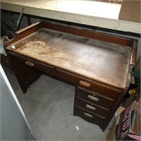 Early Oak Desk