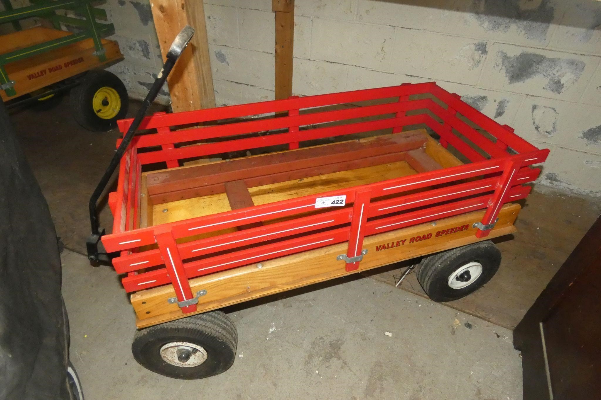 Valley Road Speeder Wooden Wagon