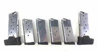 (6) Sig Sauer P290 9mm Pistol Magazines