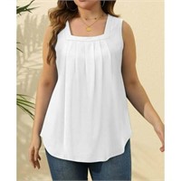 New $40 Tank Top Pleated XL