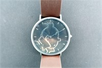 Montre Tintin Classic Anthracite Brown