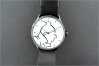 Montre Tintin Classic Black (Moulinsart)