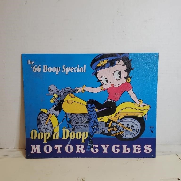 Betty Boop Sign 12  x 15