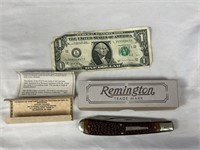 NOS Remington UMC R1273 Boxed Pocket Knife