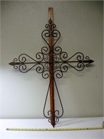 Metal Cross 26"x33"