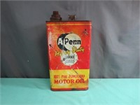 Vintage A Penn 3000 Mile Heavy Duty Motor Oil Can