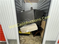 FURNITURE, PLYWOOD, PLASTIC TOTE