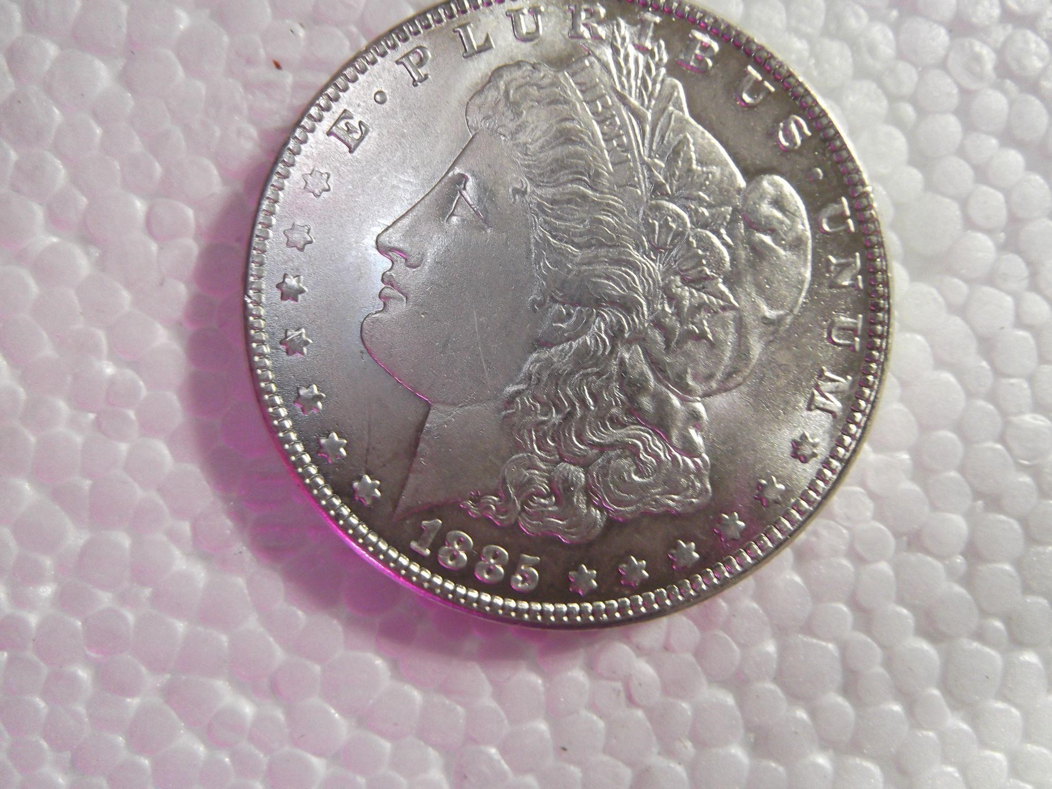 1885 CC MORGAN DOLLAR