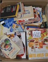 Very large Box of Cookbooks - Approx 75 Books