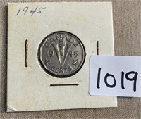 1945 FIVE CENT