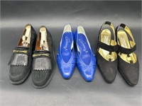 (3) Pair Ladies Shoes, Sizes 7-7.5