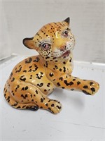 Mottahedah Leopard Figure