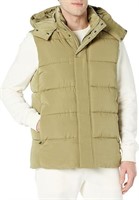 Amazon Essentials- LARGE Hooded Puffer Vest