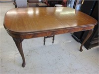 Large Bookmatched Walnut Dining Table