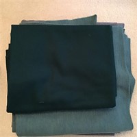 LOT OF WORSTED WOOL FABRIC