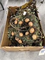 Box of Wreaths & Greenery