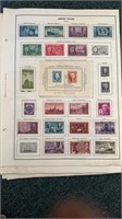 10 Double Sided Pages of US 1940s-1970s with