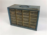 Akro-Mils Metal Organizer Drawers With Contents