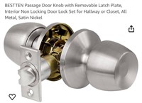 BESTTEN Passage Door Knob