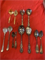 Silver and Silverplated Serving Utensils