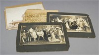 4 Large Antique Cabinet Card Photographs