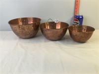 Copper Bowls San Ling Taiwan