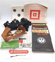 Assortment of Targets and Holsters