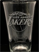 Etched Lakers Budlight Glass