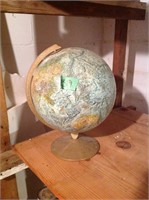 World globe on stand