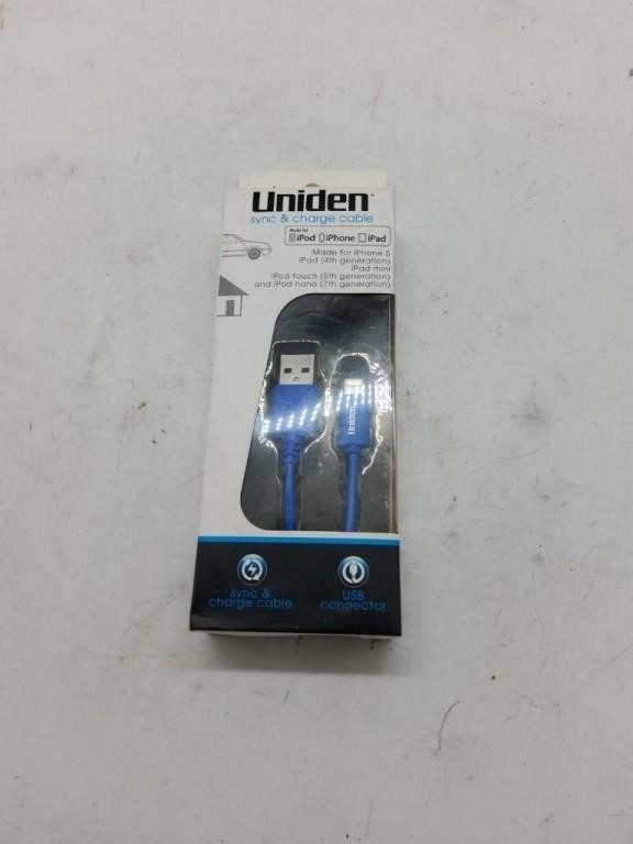 Uniden iPhone cable