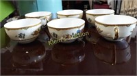 Noritake China Japan Elysian Set Of 6 Tea Cups