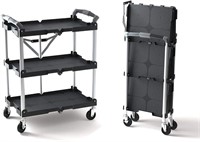 Pack-N-Roll Folding Collapsible Service Cart