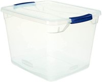 (2-PCS) RUBBERMAID CLEVERSTORE LATCHING STORAGE