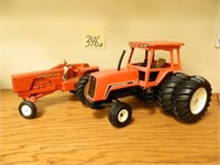 Allis-Chalmers 8030 Tractor & AC 190 XT Tractor