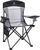 ALPHA CAMP Oversized Mesh Back Camping Chair