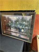 Framed Picture of Rainy Day in Park