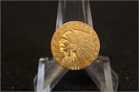 1911 $2.5 Pre-33 Gold Indian Head Coin