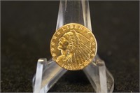 1913 $2.5 Pre-33 Gold Indian Head Coin