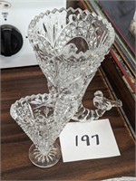 Hofbauer Crystal Vases