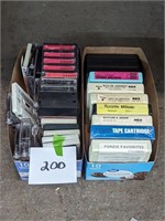 8 Tracks and Cassettes