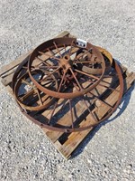 Antique Steel Wheel