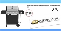 28,000 BTU 4 Burner Propane Grill (see notes)