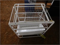 SLIDING METAL STORAGE RACK